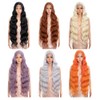 Style Icon 36” Super Long Deep Wave Wig Synthetic Lace