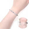 Yongxu Inspirational Faith Bracelet for Women with Engraved Matthew 17:20