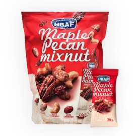 BAF HBAF Maple Pecan Nut Mix Nuts 30g 25 Pieces Nuts Cashew Nut Mix / 바프 HBAF 메이플 피칸 견과 믹스넛 30g 25개입 견과류 캐슈넛 믹스