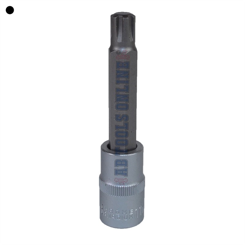 M11 x 100mm 1/2” Drive Extra Long Ribe Bit Socket