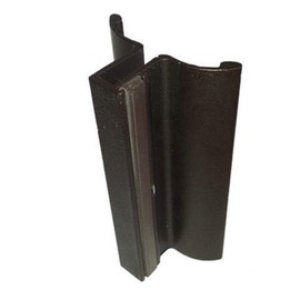 Gordon Glass Co. 4" Frameless Shower Door Handle with Metal Strike Plate - Oil Rubbed Bronze Finish