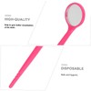 iplusmile 20pcs Disposable Oral Cavity Examination Mirrors Set for Inspection