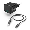 Hama Fast Charger USB C Mini Charger PD 25W 1m