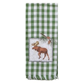 Kay Dee Designs Pinecone Trails Tea Towel, Green