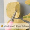 Wsiliana 480 Pcs Press on Jelly Glue Tabs Transparent Strong