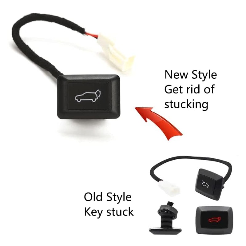 Updated Universal 3Pin Car Trunk Release Switch Electric Tailgate Switch