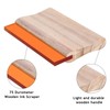 3Pcs Screen Printing Squeegee, 5.9 inch/9.4 inch/13.7 inch 75 Durometer