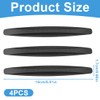 WeddHuis 4pcs High Quality Car Door Edge Protector, Car Rubber