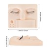 3-in-1 Lash Mannequin Head, Eyelash Extension Mannequin Head, Realistic Makeup