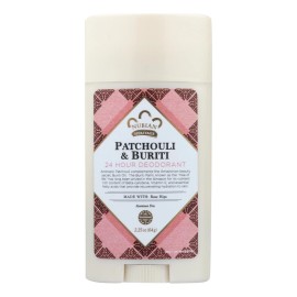 Nubian Heritage Deodorant Patchouli & Buriti 2.25 oz Pack of 3