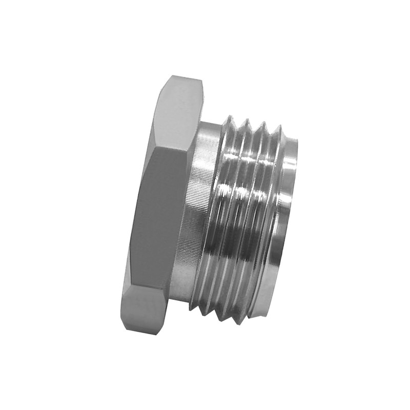 Fitvell Stainless Steel G1/2 Female to GHT 3/4 Male Adapter