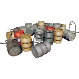 Mini Art MA49002 1/48 German 200L Fuel Drum Plastic Model