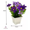 Importeek 5pz Arreglo Floral Artificial Flores Planta Decoracion Ramo