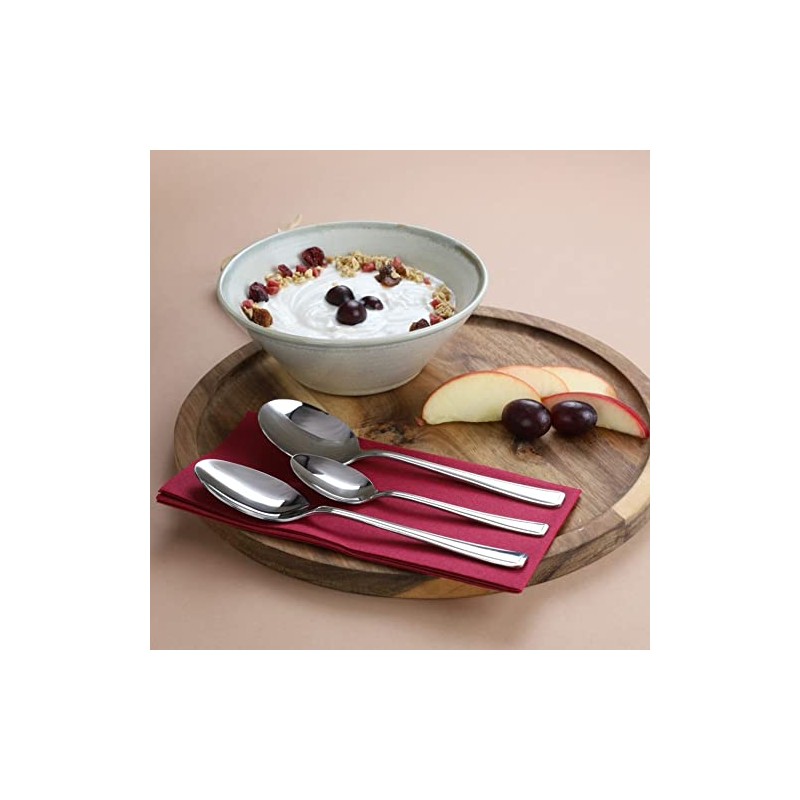 Genware Harley Cutlery Coffee Spoons, COS-HL, Pack of 12