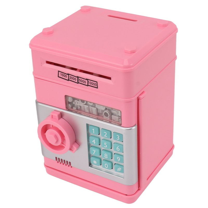 2 Modes ATM Piggy Bank Digital Electronic Paper Money Coins