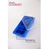 Handy Gourmet E7764BLU No- Spill Large Ice Cube Tray, Plastic,