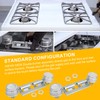 Double Burner Kit WB16K10026 WB29K17 Gas Range Double Burner Assembly