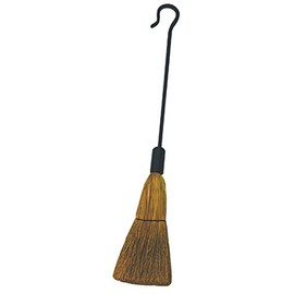 Uniflame, B-1008, 29.5 in. Black Finish Brush with Crook Handle
