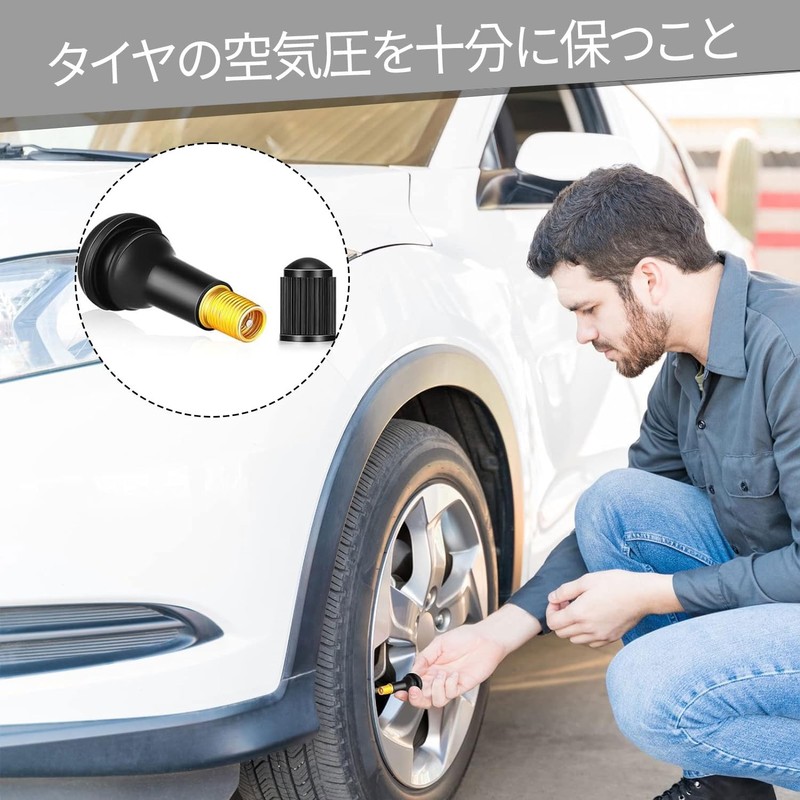 Air Valve, Tire Valve, Set of 10 with Spool, Tire