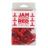JAM Paper - Clips de bulldog, Rojo, Small (22mm)