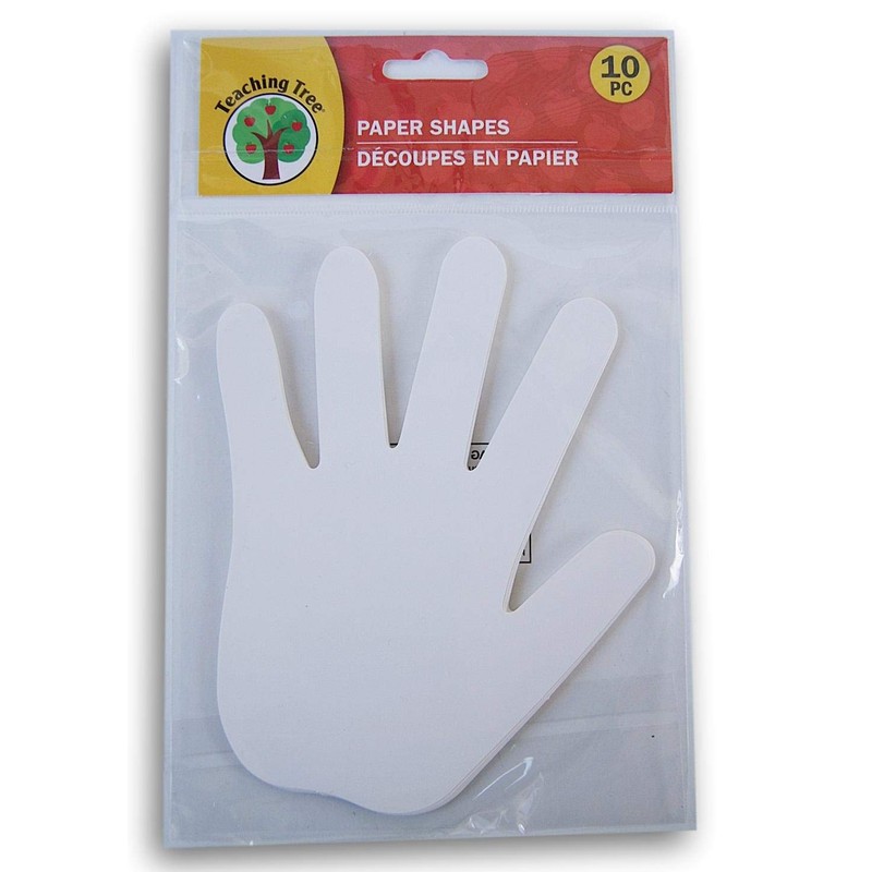 Teaching Tree Paper Shaped Decor Sheets - Hands - 10