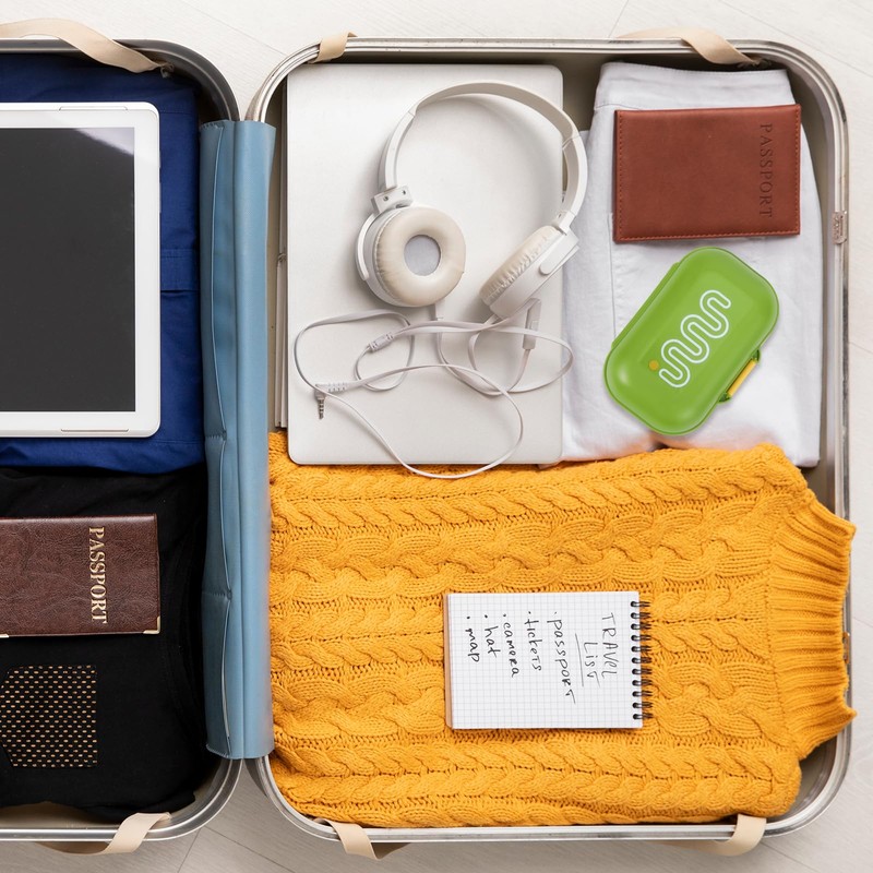 Soap Box Travel, Green + Blue