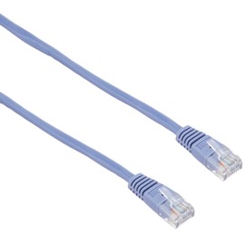 Elecom LD-CTN/BU1 LAN Cable CAT5E Standard Type Yori Wire Straight 3.3 ft (1 m) Blue