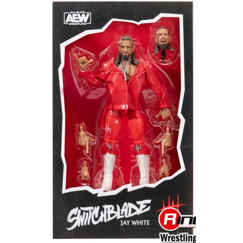 AEW Switchblade Jay White - AEW Exclusive Jazwares Wrestling Figure
