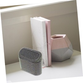 iplusmile Garbage Can Lid Decor Trash Can Holder Bling Accessories for Car Bag Organizer Truck SUV Ashtray Car Acessories Bags Car Storage Bin Cool Basket Trash Bin Car Organization Plastic