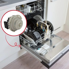 SOS Accessoire Zykluspumpe für Geschirrspüler C00302488, C00731573 Ariston Hotpoint, AristonHotpoint, Bauknecht, Indesit, Kitchenaid, Laden, SCH