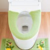 OKA Provence Ciel Toilet Seat Cover, Washing/Heating Type, Green (Nordic