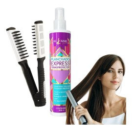 Termoprotector Nekane Planchado Express + Cepillo Doble