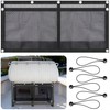 Omoojee 32 inch Boat Storage Bag, Mesh Suspended Storage Bag,