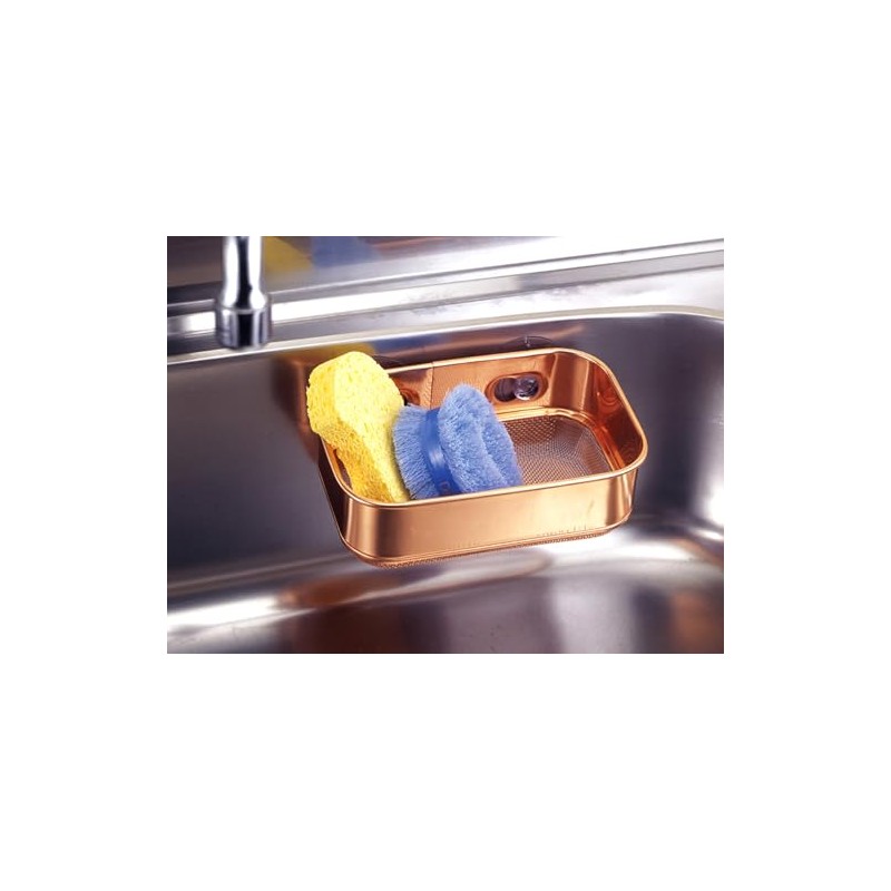 エポラス 銅 メッシュ たわし入れ （銅製 スポンジラック）