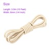 DMiotech 6mm Shock Cord, 3 M Khaki Bungee Cord Tent
