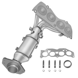 [Front]FortunaFlow Exhaust Manifold Catalytic Converter Compatible with Toyota Rav4 2009-2018,Scion TC 2011-2016 2.5L,Replace 16636,641409,17326(EPA Compliant+standard)