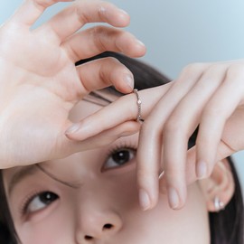 Gold&Dear 14KGP twist dot ring yellow gold S (No. 11) / 골드앤디어 14KGP 트위스트 도트 반지 옐로우골드  S(11호)