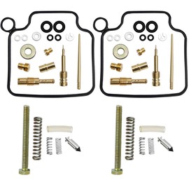 Anxingo Carburetor Repair Carb Rebuild Kit Replacement for Honda FourTrax 300 TRX 300 TRX300 TRX300FW 1993-2000