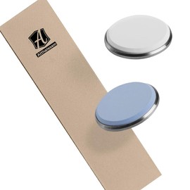 #3000 Fine #6000 Extra-Fine Corundum Whetstone Disc And Leather Strop Compatible With HORL 2 And For HORL 2 Pro