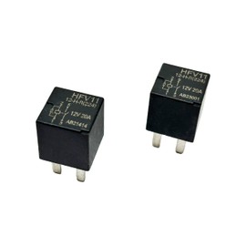 HFV11 12-H-R 20A 12VDC 4Pins Automotive Relay (2-Pack)