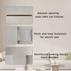 Hapforever 1PC Extra Large Rectangle Tissue Box Cover, PU Leather