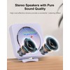 CD Player Portable Bluetooth Desktop CD Player for Home, Mini
