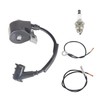 LiGuVCY Ignition Coil with Spark Plug 00004001300 Replacement for Sthil
