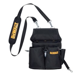 DEWALT DG5680 Professional Electrician's Tool Pouch, 14 Pocket, Black, yellow