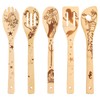 The Little Mermaid Organic Bamboo Spoon for Cooking, Burnt Kitchen