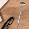 Silver Back Scratcher for Men Women,Extendable Stainless Steel Telescoping Backscratchers