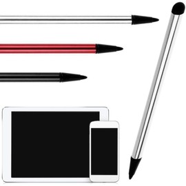 3 Silver Stylus Pens, Universal Fine Point Pencil for Cell Phone, Tablet and Other Touch Screen Precision stylus for all universal touch screen devices For stylus pen accessories
