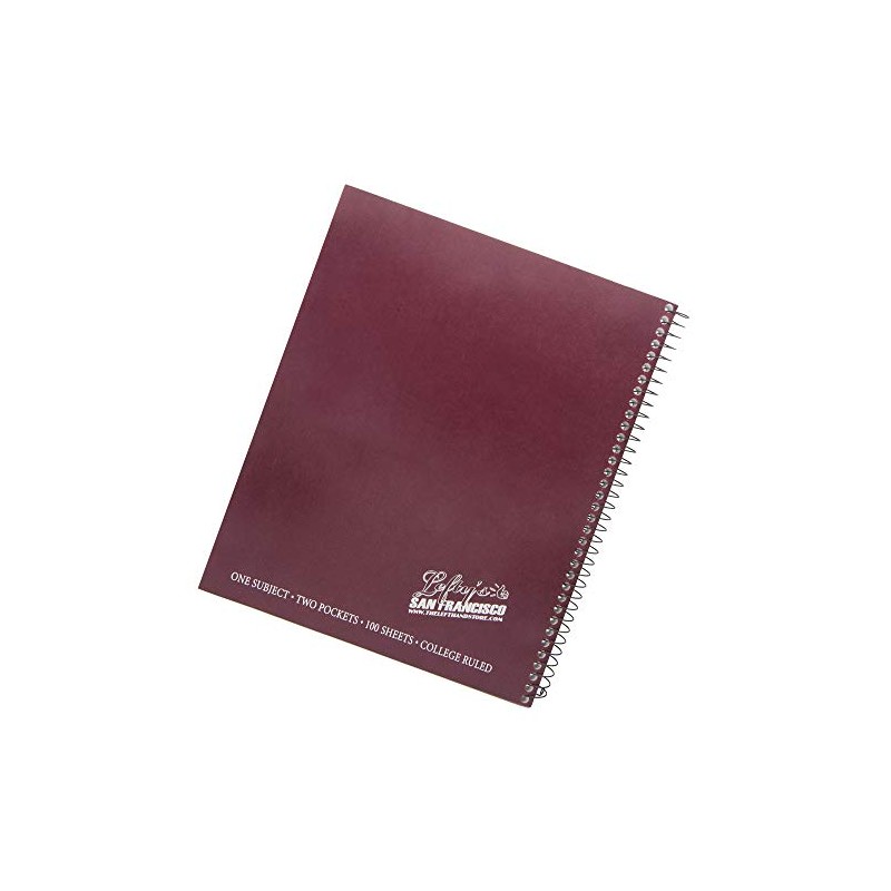 Left-Handed Logo College Ruled Spiral Notebook, 4 pack