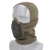 OAREA Tactical Airsoft Paintball Full Face Steel Mesh Mask polyester