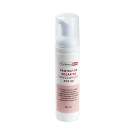 BLOQUEADOR SOLAR SPF 50 TEPEZCOHUITE SIN COLOR 80 ML, TODO TIPO DE PIEL